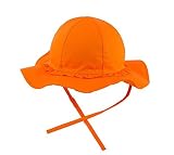 CUCA DUNNA HAT ベビー・ガールズ US サイズ: 2-6 Years:Head circumference 20"; Hat Brim:2.5" カラー: オレンジ