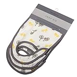 Newcastle Classics(ニューキャッスルクラシックス) ニューキャッスル クラシックス スナップビブ 3枚セット【日本正規品】バンブーモスリン よだれかけ お食事ビブ Traveler 32x22x0.5cm NC-SBB323