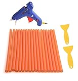 Iris tech 21pcs 高速熱 グルーガン 接着剤 グルースティック 強力粘着