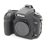 kinokoo Nikon デジタル一眼レフカメラ D750専用 シリコンカバー カメラケース カメラカバー (ブラックA)