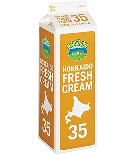 Amazon | 中沢乳業 北海道フレッシュクリーム47％ (1000ml） | 中沢