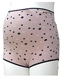 ローズマダム ドット柄マタニティショーツ M-L ピンク 7212