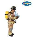 Yellow US Fireman with Baby