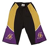 NBA Los Angeles Lakersメンズサイクリングショーツ L マルチカラー