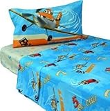 Disney PLANES 3 Piece Twin Sheet Set [並行輸入品]