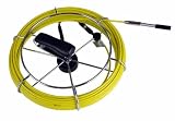 SDT Sewer Drainカメラファイバーガラスプッシュロッド&リール100 ' w / 1 / 2 " Head