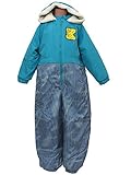 【b-47516/47538 ボーイズ ジャンプスーツ 中綿入り アルファベット ワッペン フード ジャンプスーツ キッズ 】１サックス 80