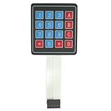 マトリクスアレイ　4x4　16キー　メンブレン　AVR、PIC用　キーパッドスイッチ