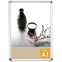 Amazon.co.jp: （グリップ式ポスターフレーム） アルミ製
