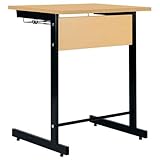 R・Fヤマカワ スモール研修用デスク L字脚 W600×D450×H700mm RFJD-6045L ナチュラルC