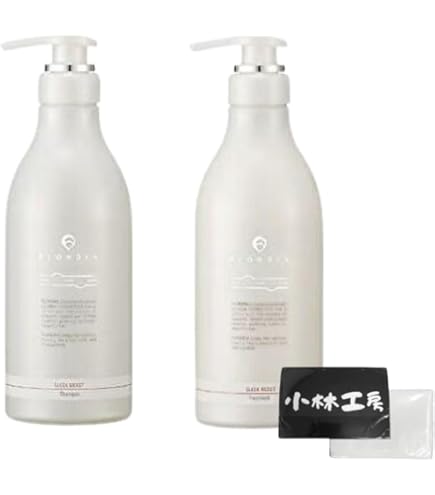 Amazon.co.jp: Flowdia Shampoo & Treatment Set Sleek Moist 1.7 fl