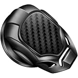 【Yamlten】エンジンスタートボタン に適し亜鉛合金+炭素繊維製 3D 機械設計エンジンボタンカバー車のエンジンボタンカバー ボタンスイッチ装飾カバー.黒