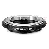 K&F CONCEPT ライカ対応Mマウント ライカ対応Lマウント マウントアダプター Leica対応 Mマウントレンズ Leica対応 Lマウントカメラ装着用 変換 レンズアダプターリング 高精度 無限遠実現 メーカー直営店