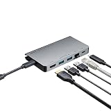 サンワサプライ アウトレット ドッキングステーション USB Type-C ハブ HDMI USB3.2×2 LANポート搭載 USB-3TCH15S2