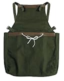 純綿帆布 山菜採り用エプロンバッグ TS-12