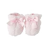 (チャックル) chuckle *スウィートガール*リボン付きボアブーティー ピンク 9-10cm P9315-00-20