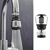 360 Rotate Swivel Faucet Nozzle Filter Adapter Water Saving Tap Aerator Diffuser Kitchen Accessories