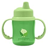 海外直送品Non-Spill Sippy Cup, Green 1 Ct by Green Sprouts