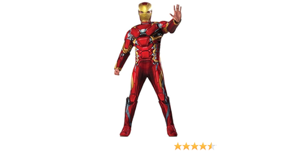Amazon アイアンマン スーツ シビル ウォー キャプテンアメリカ 大人 男性用 コスチューム ハロウィン コスプレ イベント Stdサイズ 並行輸入品 コスプレ 仮装 通販