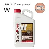 超撥水＆保護 あらゆる天然木材 サーファポアW ４リットル ４本/１セット単位 天然木材を腐食から守ります