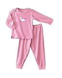 Halo Innovations 2110 3T ComfortLuxe Sensitive Skin Sleepwear Two Piece Set - Flannel Feel Pink Unic