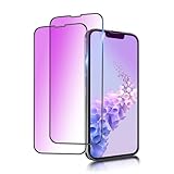 DXQ iphone13mini フィルム ブルーライトカット ガラスフィルム アイフォン13ミニ 全面保護フィルム 13mini 強化ガラス あいふおん13ミニ フィルム 13mini 保護 がらす13 ふぃるむ 画面 液晶保護 シート【指紋防止 気泡ない 目の疲れ軽減 2枚】