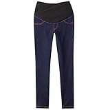 アビックス アルゴヴィア お腹らくちんストレッチレギンスパンツ L インディゴ(NB) デニムニット 355249