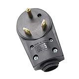 prasku 30A男性プラグ/ RVキャンピングカーモーターホームトレーラー電源コードプラグはワイヤーに対応します