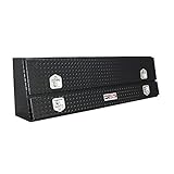Brute 80-tbs200 – 72-b Proシリーズ72 " Contractor TopSiderブラックパウダーコートアルミニウムツールボックスwithドア