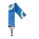 Bumkins Pacifier Clip, Blue Fizz by Bumkins