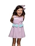 Pettigirl女の子ドレス コットン フォーマルドレス エレガント 写真撮影 5歳-6歳 [並行輸入品]