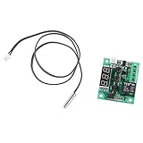 Lovoski W1209　デジタル 　サーモスタット　温度コントローラボード　-50-110 12V 　防水センサー