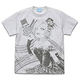 二次元コスパ ラブライブ!虹ヶ咲学園スクールアイドル同好会 ミア・テイラー オールプリントTシャツ ASH Mサイズ 綿 ポリエステル製
