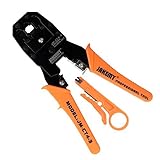 Joyutoy 8-Inch Self-Adjusting Automatic Wire and Cable Stripper Cutters Crimper Stranded Wire Cuttin