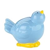 Gorham Merry Go Round Little Boy鳥銀行、ブルー