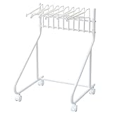 山善(YAMAZEN) ハンガーラック ホワイト 幅46×奥行44×高さ67cm RSL-10(WH2)