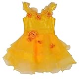 Ochine　子供ワンピース　レース　上質なオーガンジ　お姫さま　ノースリーブドレス　出演服　春夏