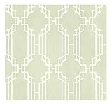 York Wallcoverings AD8192SMP Veranda Lattice 8 x 10 Wallpaper Memo Sample [並行輸入品]