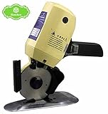 Hanchen YJ-100A Φ100mm 電動カッター 手持ち式切断機 布裁断機 服装切削工具 裁断高度25mm (110V)