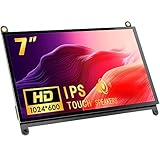 ApexMaker 7インチ モニター タッチスクリーン Raspberry Pi 1024X600 IPS FHD LCDディスプレイ USB HDMI ポータブルモニター Raspberry Pi 4B/3B+/ZeroW/3B/Zero/2B/A+/B+/A/B用