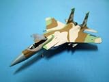 タカラ 海洋堂 ワールドウイングスミュージアム 1/200 模型 F-15 イーグル イスラエル空軍 F-15C 着陸状態 戦闘機 模型（※外箱難あり）