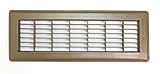 4" X 14" Heavy Duty Rigid Floor Grille - Fixed Blades Air Grill - Brown [並行輸入品]