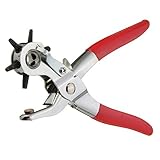 Baban回転パンチプライヤー穴パンチセットforキット、レザーベルト時計バンド、紙、プラスチック、ファブリック、DIYホーム&クラフトプロジェクト