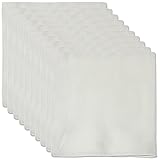Baby Newborn Handkerchief Bamboo Fiber Bath Wash Cloths Bibs Towels 35x33Cm (10P)