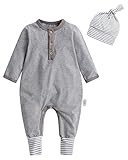 Kidsform SLEEPWEAR ユニセックス・ベビー カラー: グレー