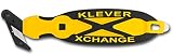 Klever XChange, Box Cutter, Safety Cutter, Utility Knife, Safety Knife, Replaceable Head Perfect For