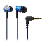 audio-technica カナル型イヤホン ブルー ATH-CK330M BL