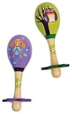 Oops Lets Dance City Wooden Maracas by Oops