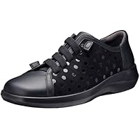 Amazon | [アキレスソルボ] スニーカー 本革 歩きやすい レディース 3E