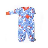 新しいJammies baby-boys新生児ロンパース カラー: ブルー